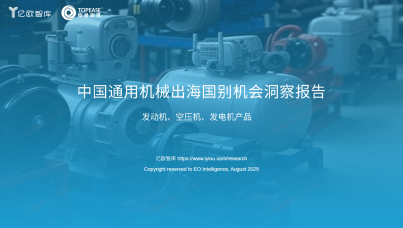 中国通用机械出海国别机会洞察报告  